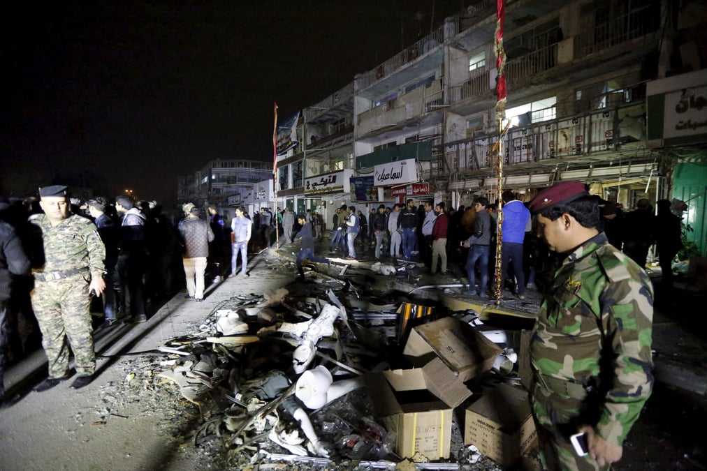 Un mur de protection en construction autour de bagdad