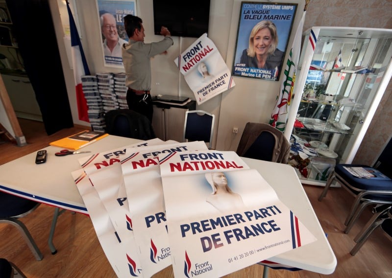 Un proces requit contre le front national par le parquet de paris