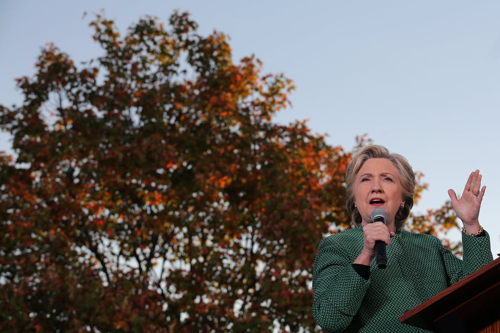 Clinton qualifie trump de "mauvais perdant"