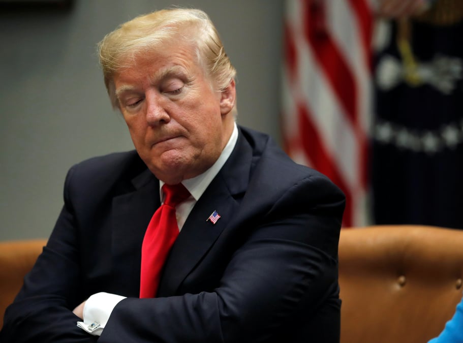 Trump proclame la defaite de l'ei en syrie, annonce le retrait de l'armee us