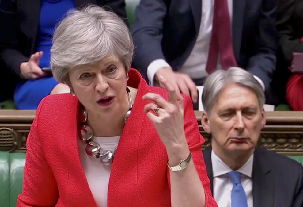 La chambre des communes a rejete l'accord sur le brexit
