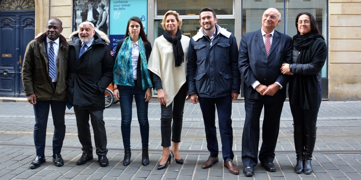 L'état-major de campagne de Nicolas Florian pour l'élection municipale de mars 2020
