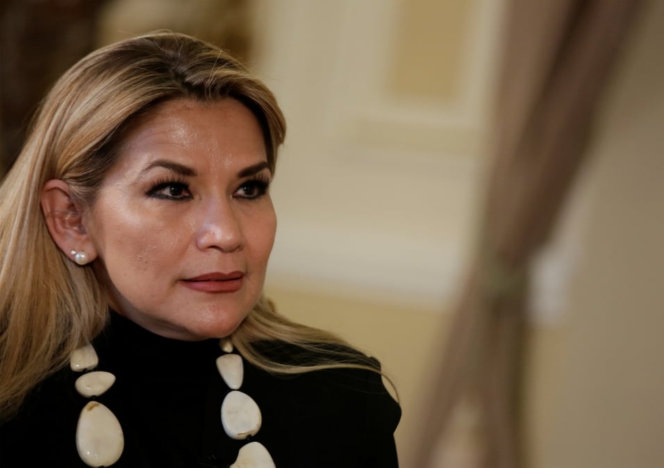L'ex-presidente de bolivie reconnue coupable d'avoir organise un coup d'etat