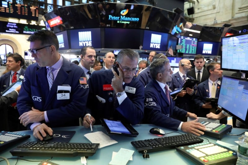 Wall street cloture en legeere hausse