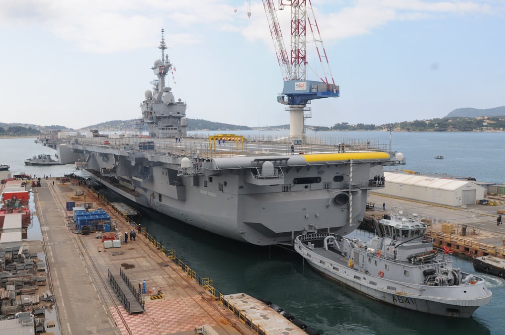 porte-avions Charles-de-Gaulle naval Group