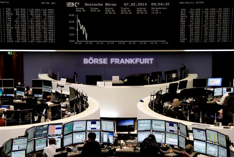 Les Bourses européennes en hausse à mi-séance