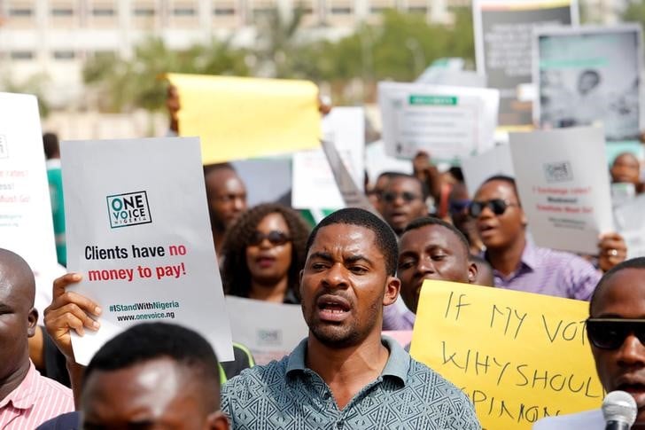 Nouvelles manifestations contre le gouvernement au nigeria