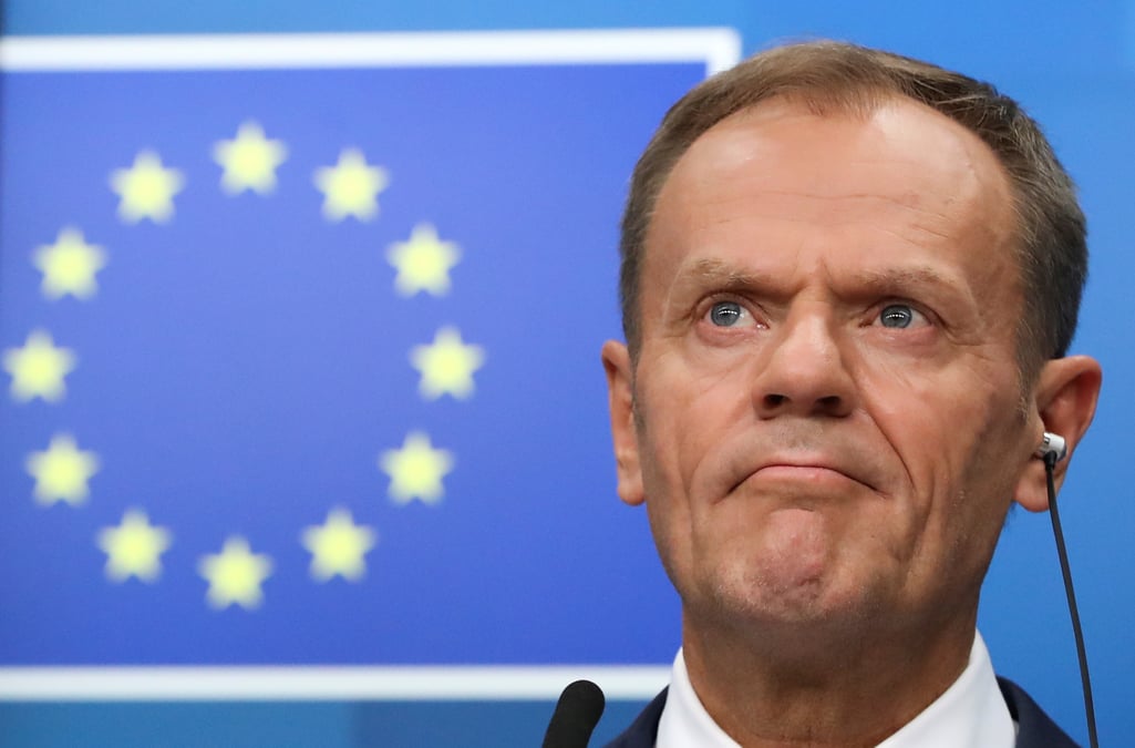 Tusk appelle les vingt-huit a aider a reconstruire notre-dame
