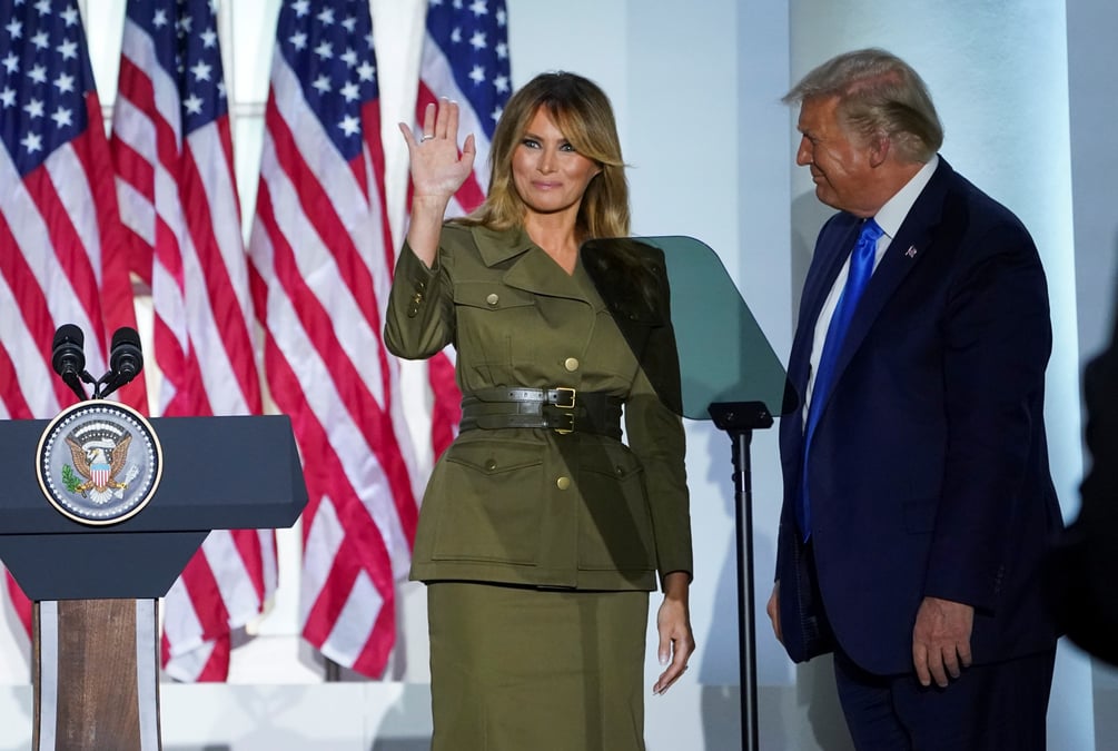 Usa 2020: les republicains mettent en avant le leadership economique de trump