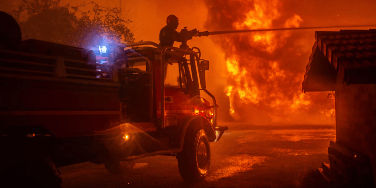 Incendie de Saumos septembre 2022
