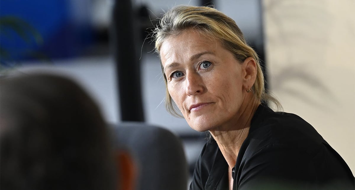 L'ancienne judokate Frédérique Jossinet est manager des équipes de France.