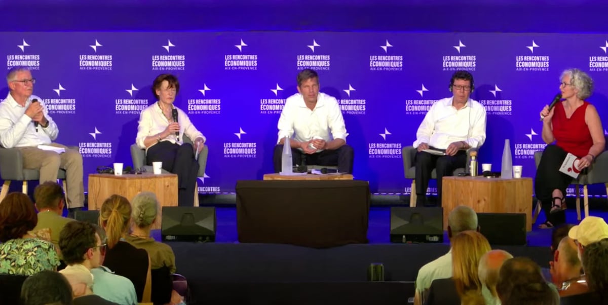 Table-ronde « Dette publique : la fin de l'État-providence ? » à Aix-en-Provence, le 3 juillet 2025