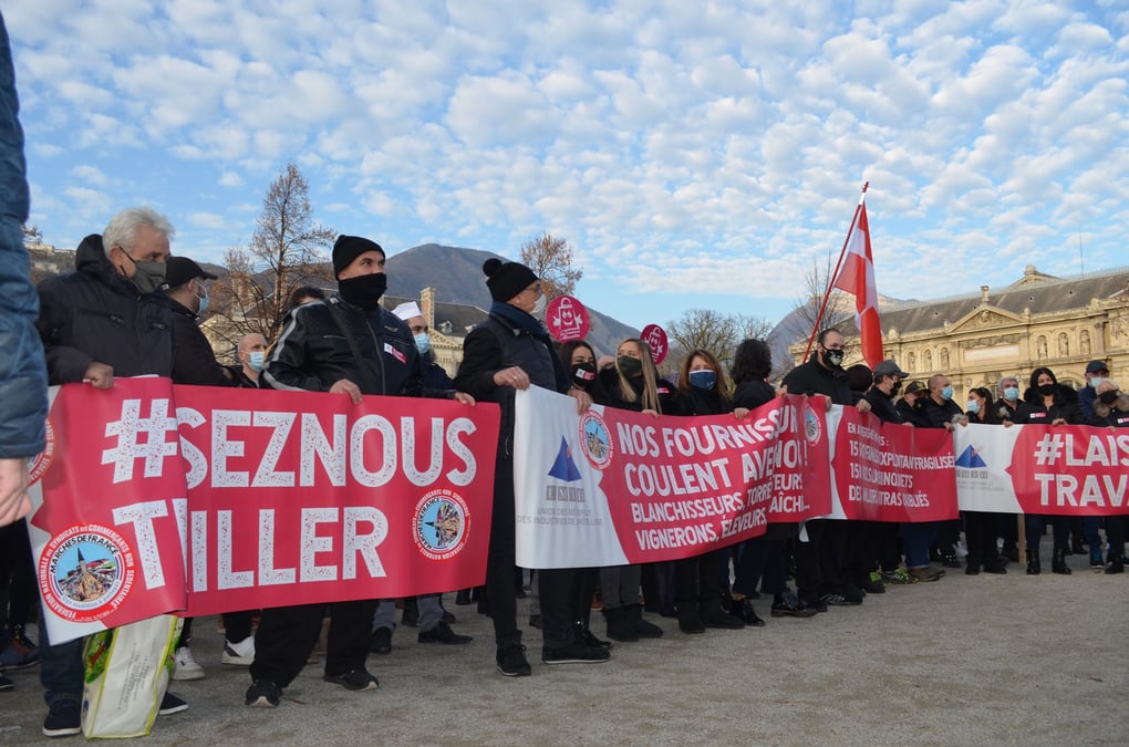 manifestation UMIH Grenoble