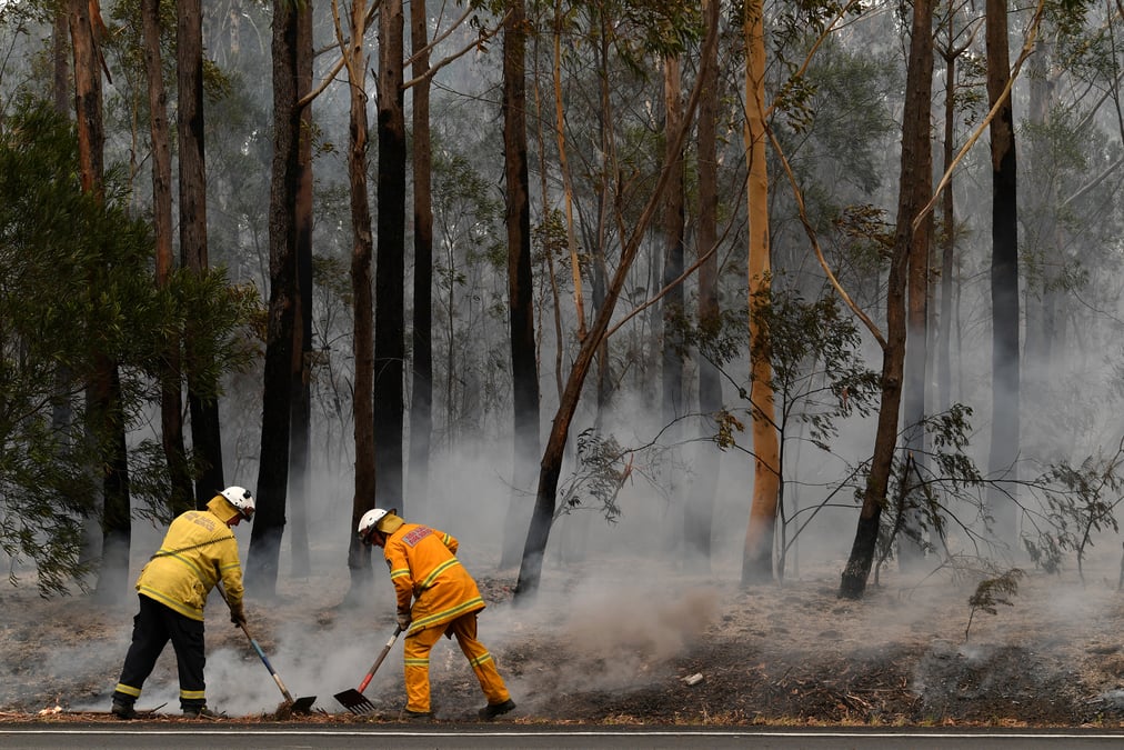 Macron propose a l'australie l'aide de la france face aux incendies