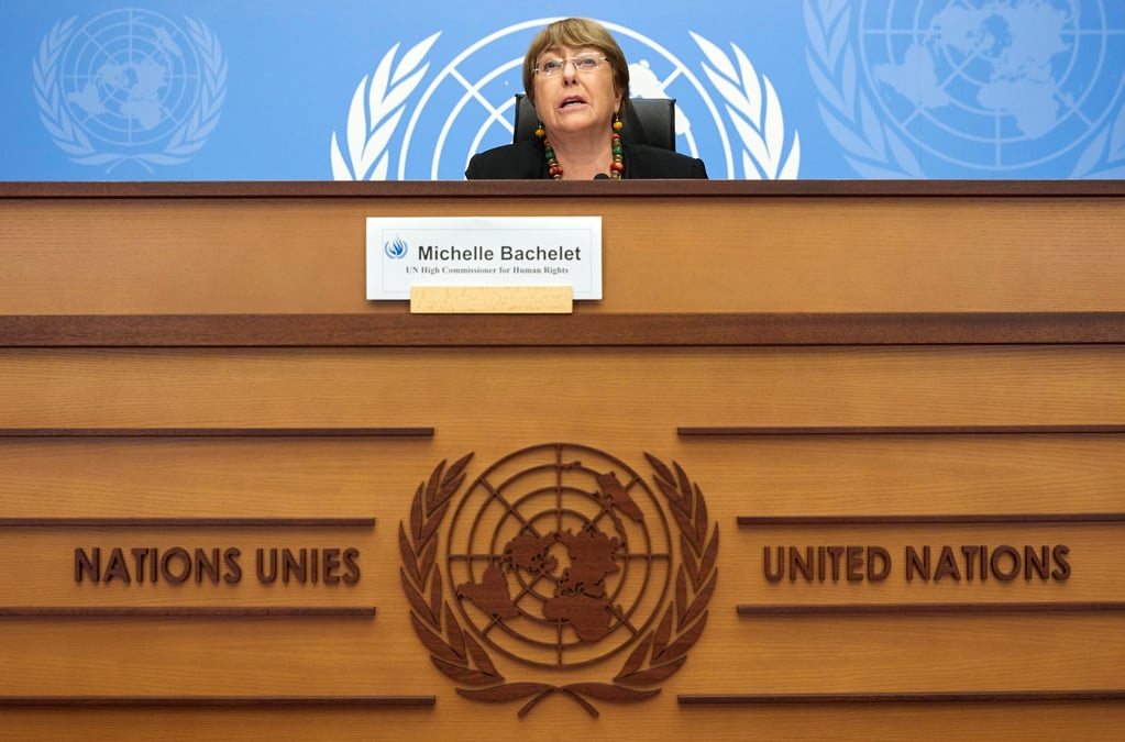 Michelle bachelet demande le retrait de l'article 24 en france