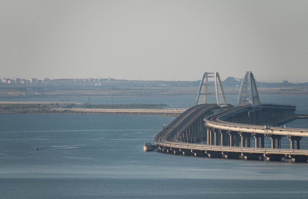 Vue sur le pont de crimee