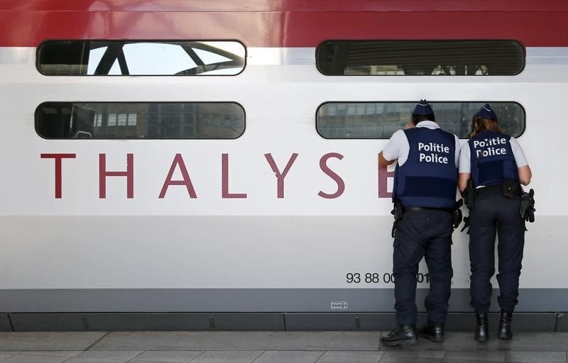 Un train thalys evacue par la police neerlandaise