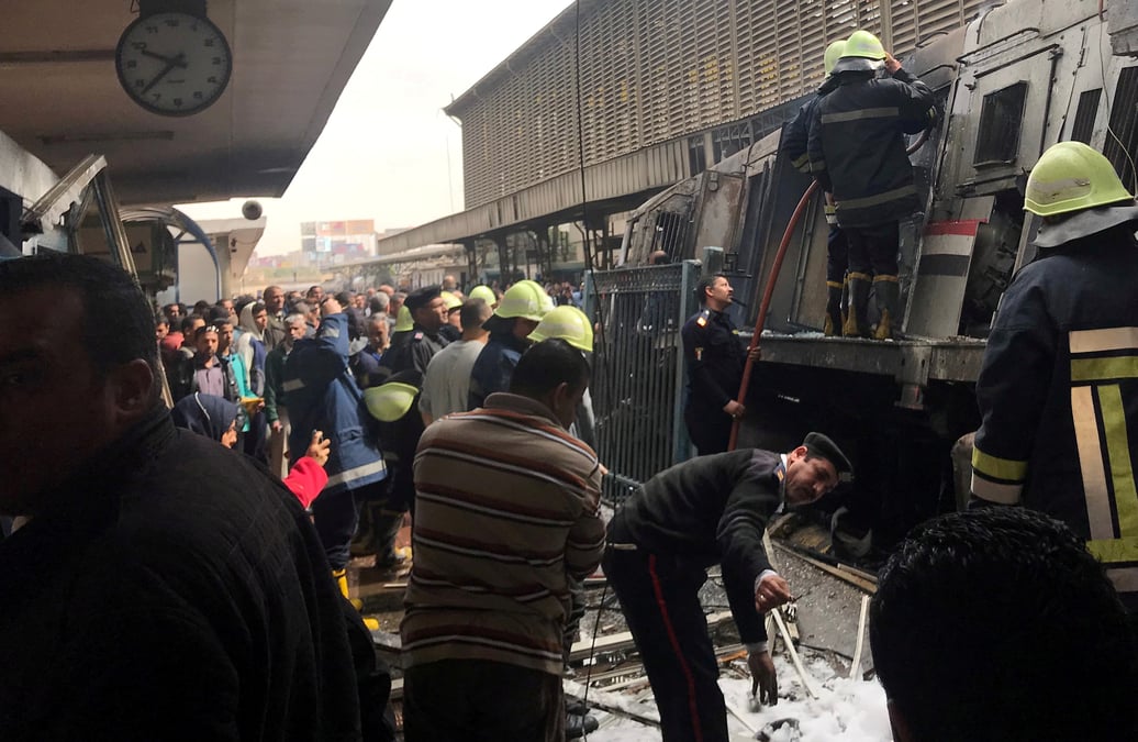 Incendie dans la gare ramses du caire, au moins 20 morts