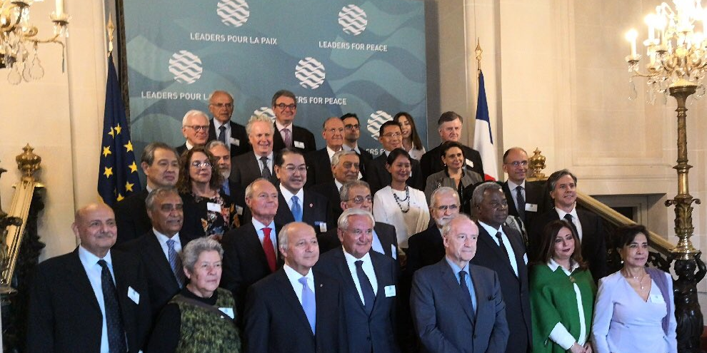 conférence des leaders pour la paix Raffarin