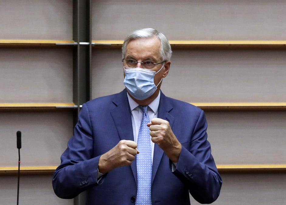 Brexit: barnier voit "une lueur d'espoir", selon des diplomates