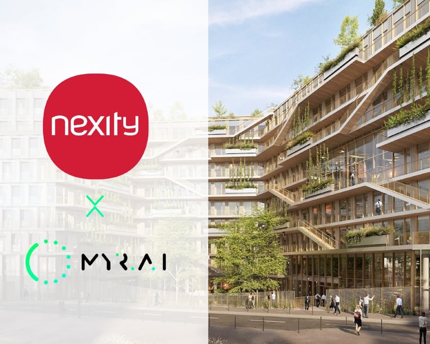 Nexity et Myr.ai : un partenariat pour accélérer la digitalisation des espaces immobiliers.