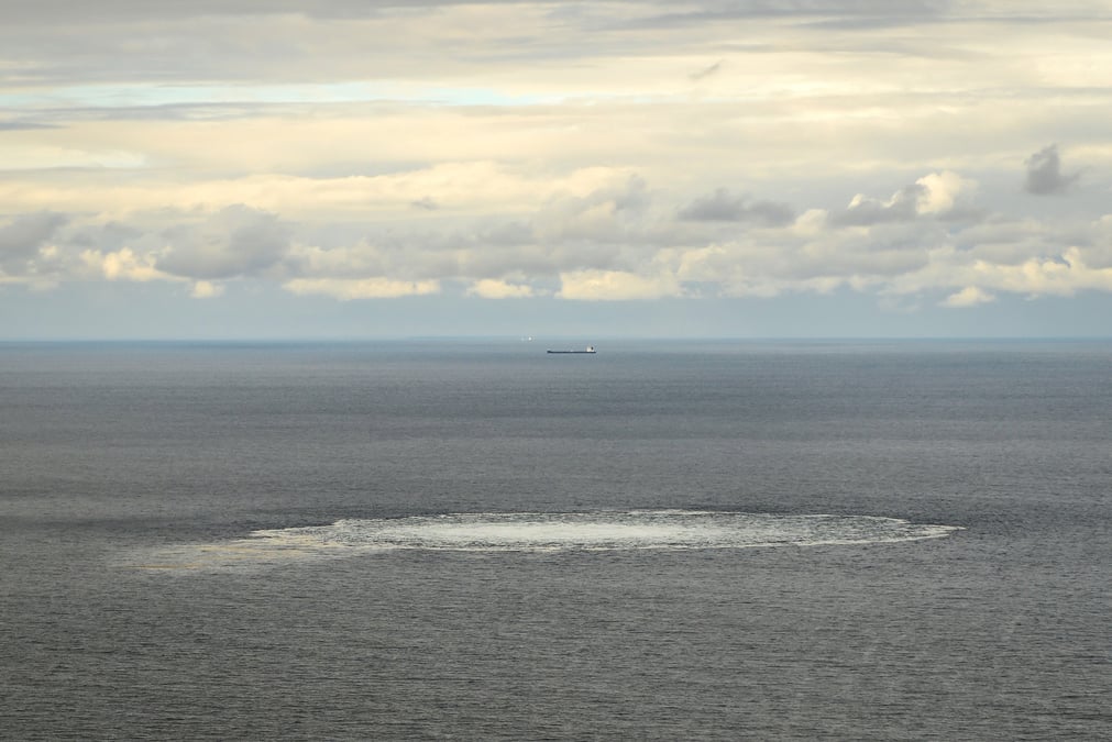 Fuite de gaz du nord stream