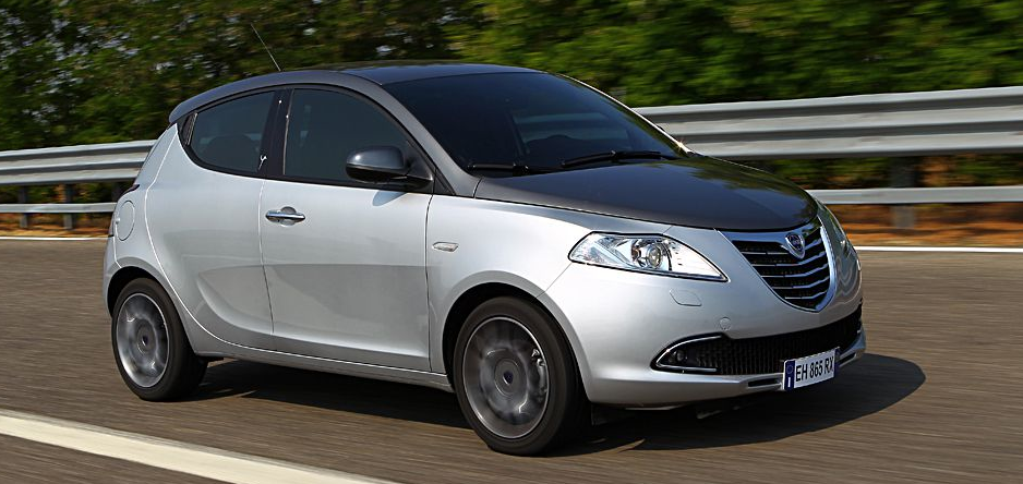L'actuel Lancia Yspilon est la deuxième voiture la plus vendue sur le marché italien.