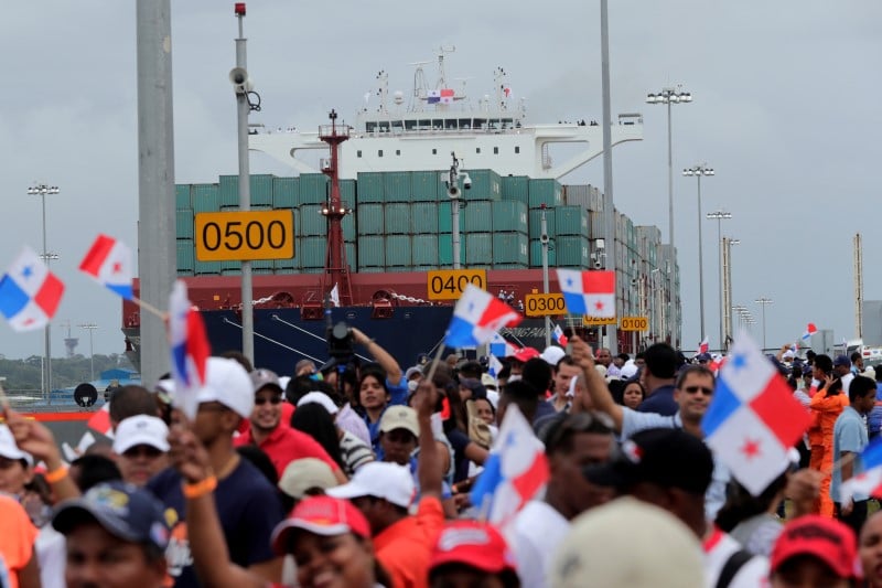 Mise en service du canal de panama elargi