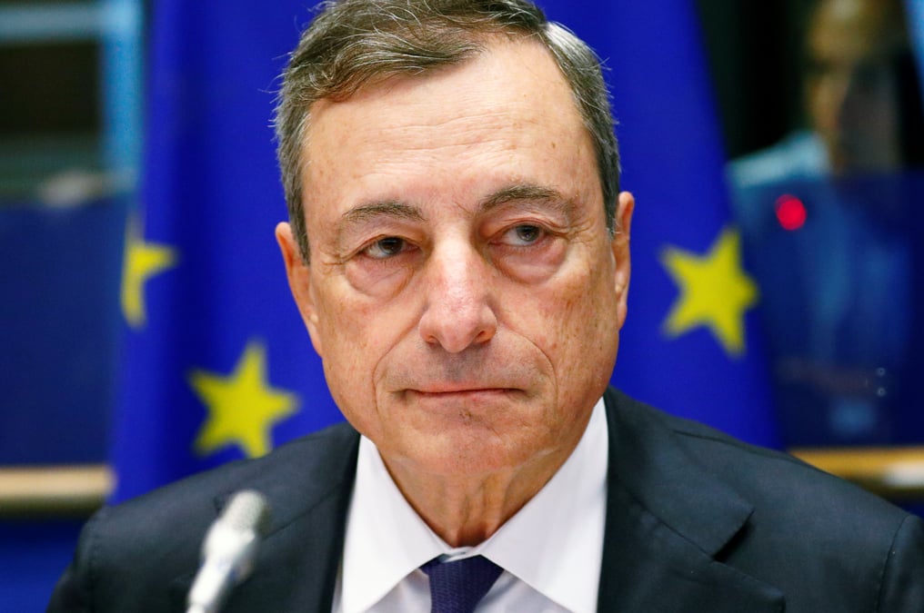 Draghi (bce) evoque une inflation "vigoureuse", l'euro monte