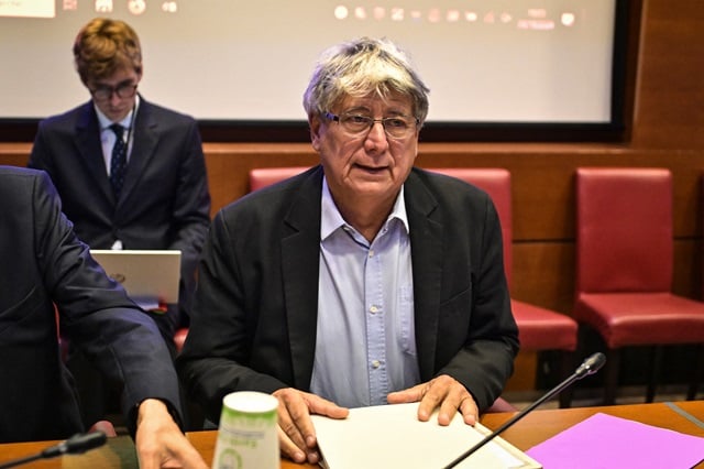 Le président de la Commission des Finances Eric Coquerel à l'Assemblée nationale.