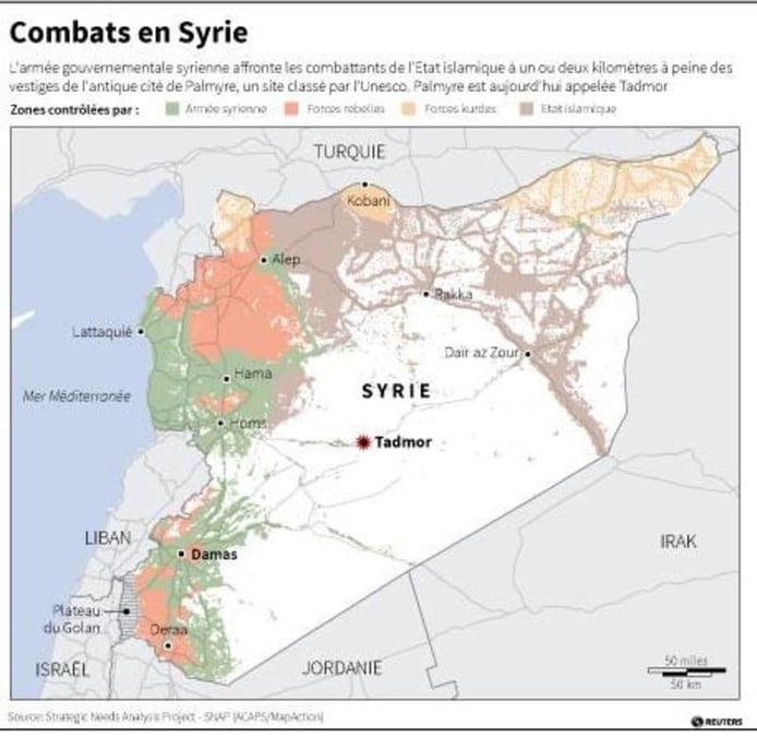 Combats en syrie