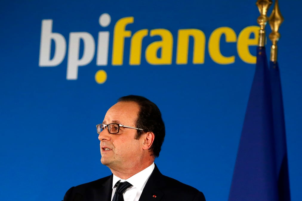 Hollande invite la bpi a "amplifier la reprise"
