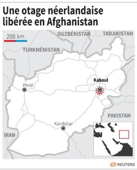 Une otage neerlandaise liberee en afghanistan