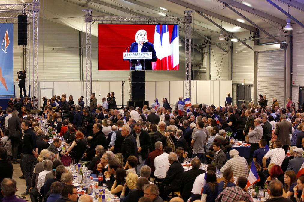 Le 1er-mai de marine le pen