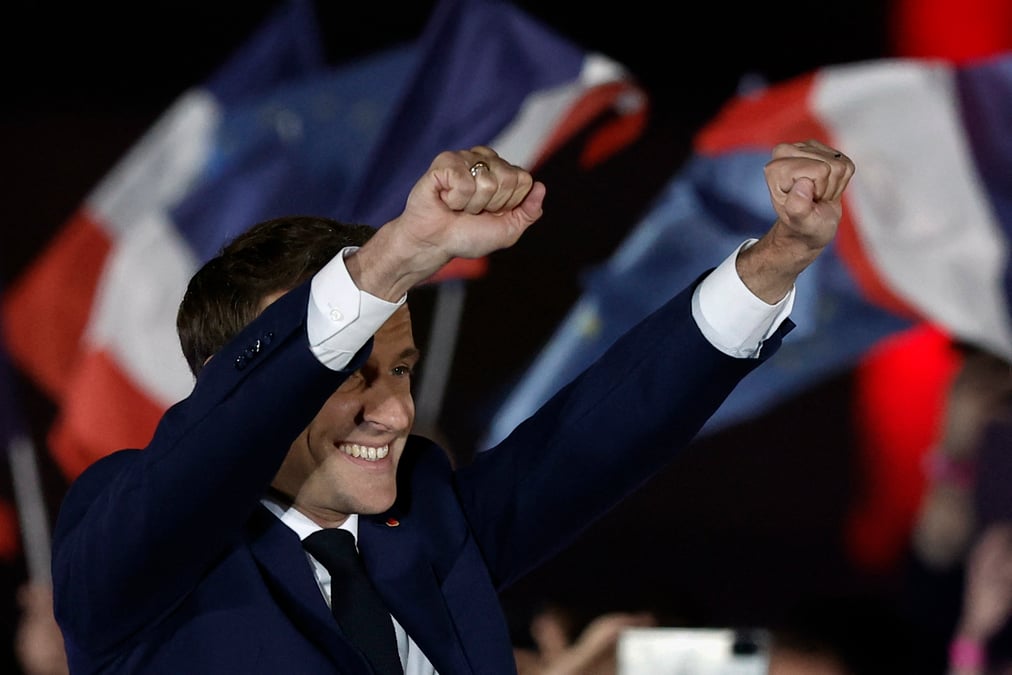 Macron, réélection,