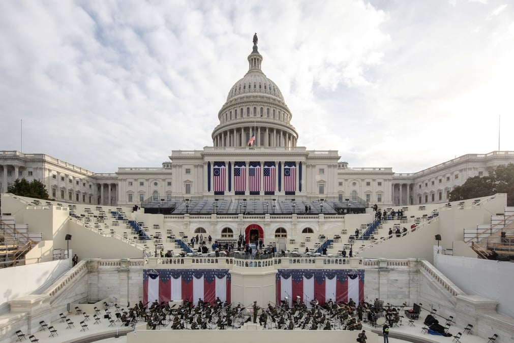 Une vue generale du capitole americain