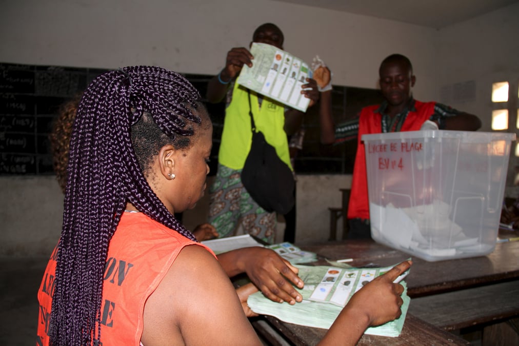 Faure gnassingbe en tete de la presidentielle togolaise