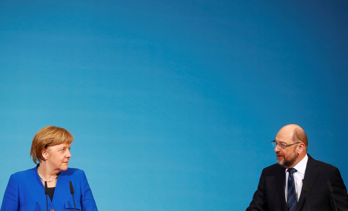 Des dirigeants du spd esperent ameliorer l'accord avec la cdu