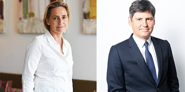 Béatrice Mortier et Emmanuel Desmaizières (ICADE)