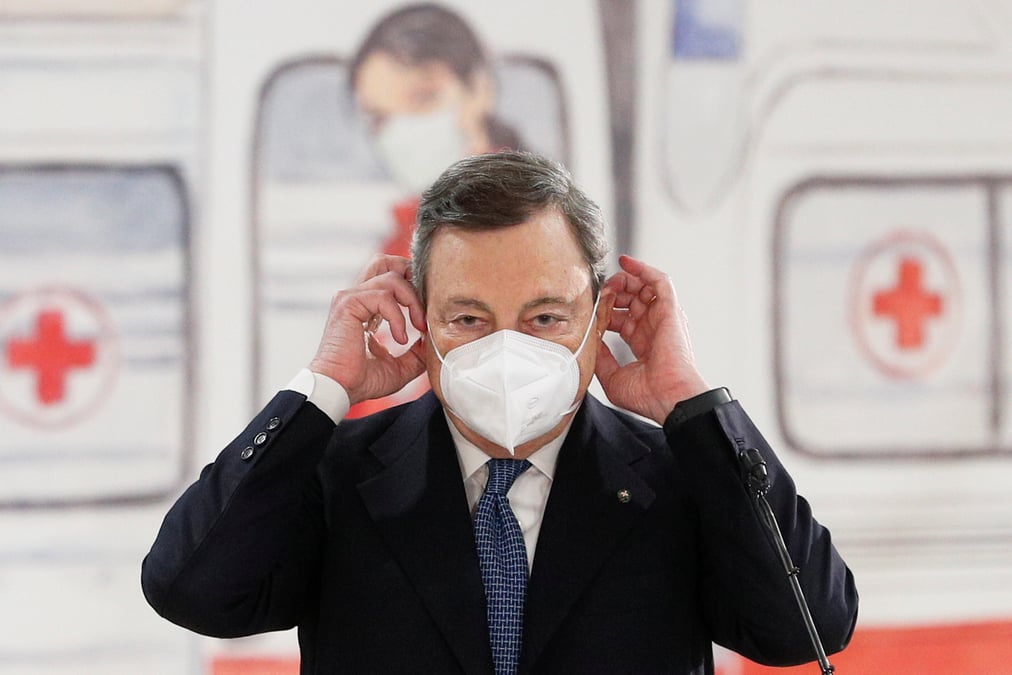 Draghi se dit encourage par les propos de l'agence europeenne du medicament