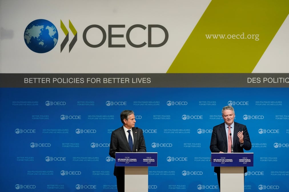 Taxe mondiale: l'ocde croit a un accord d'ici le sommet du g20