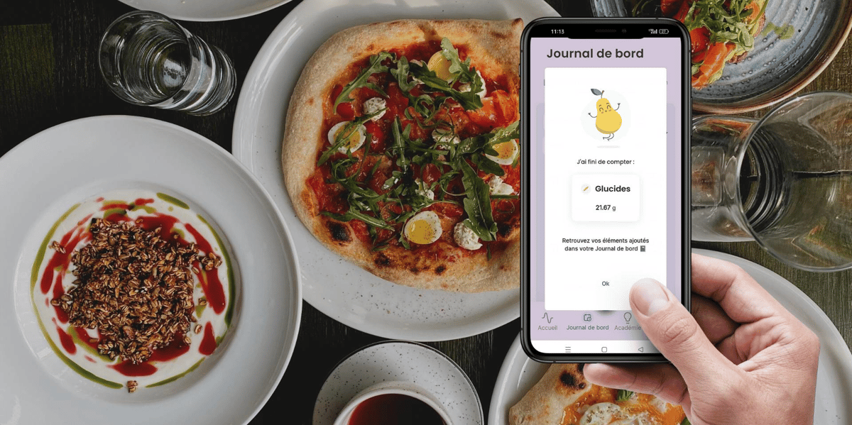 L'application EkiYou Carbs, conçue par DiappyMed, est destinée à simplifier le quotidien des diabétiques de type 1 traitées par pompe à insuline, qui peuvent ainsi compter les glucides de leurs repas et calculer leur dose d’insuline nécessaire.