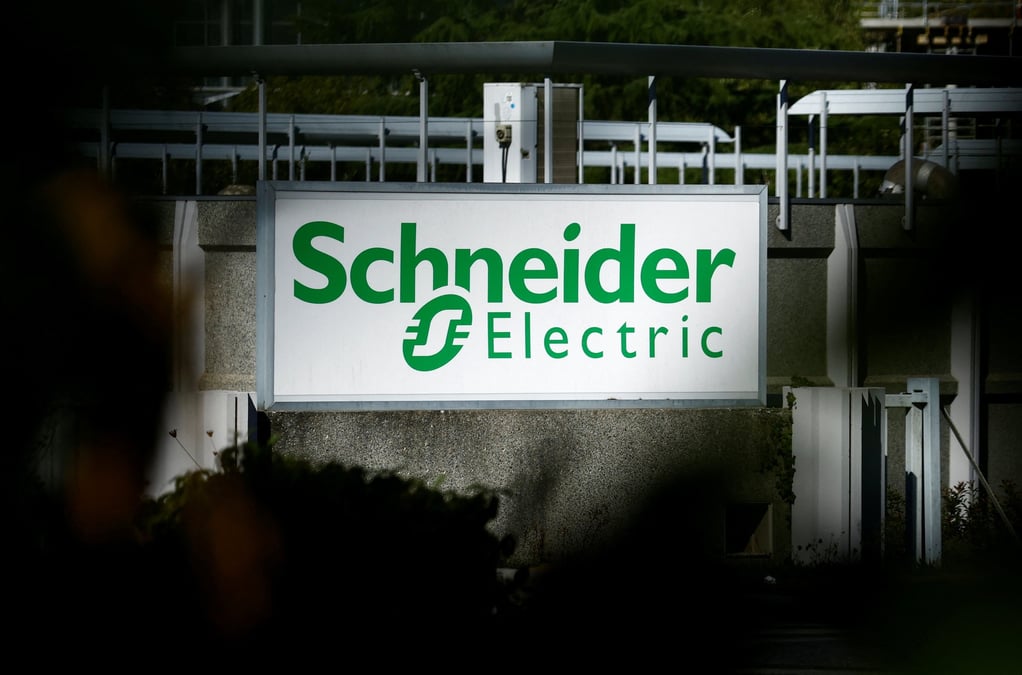 Le logo schneider electric