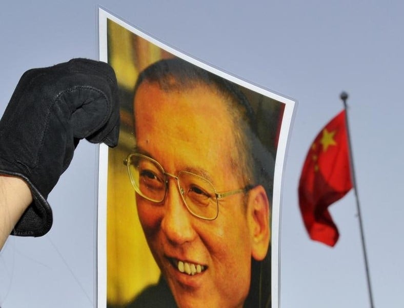 Liu Xiaobo, Nobel de la paix détenu en Chine, diffuse un texte