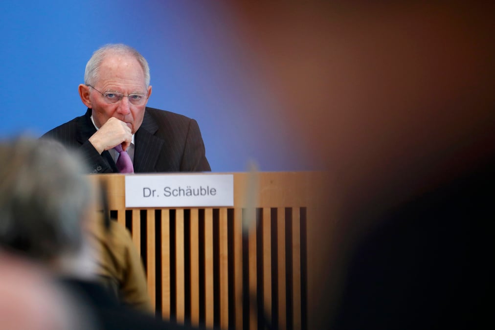Un paquet contenant des explosifs envoye a schauble de grece