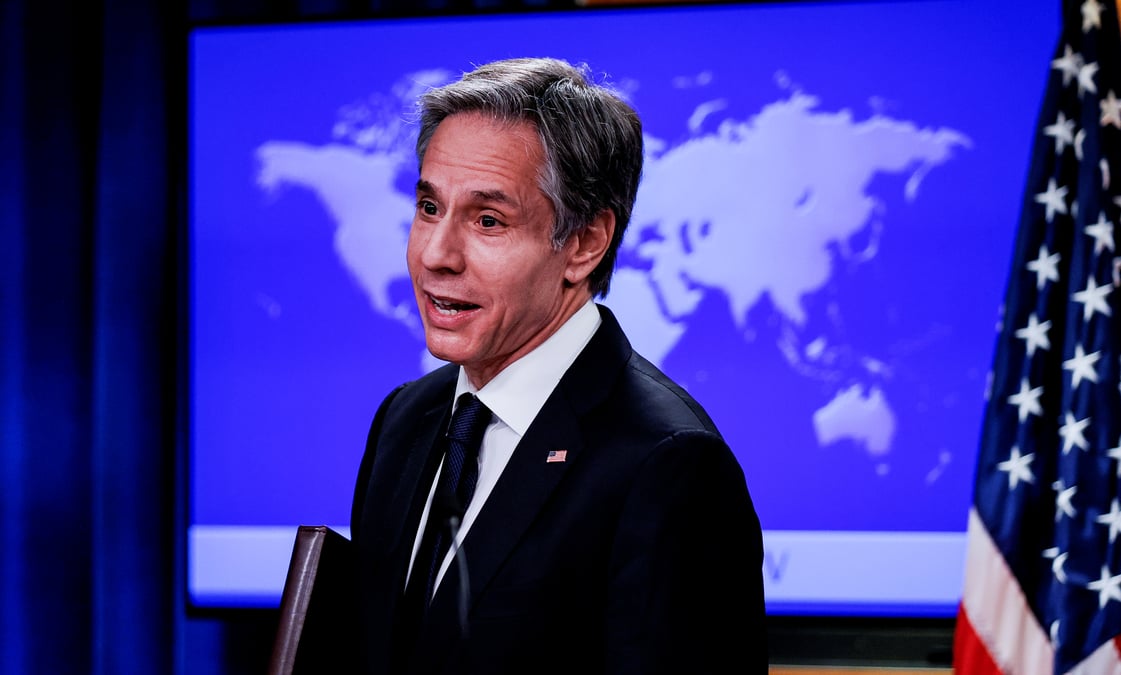 Blinken critique la russie et la chine