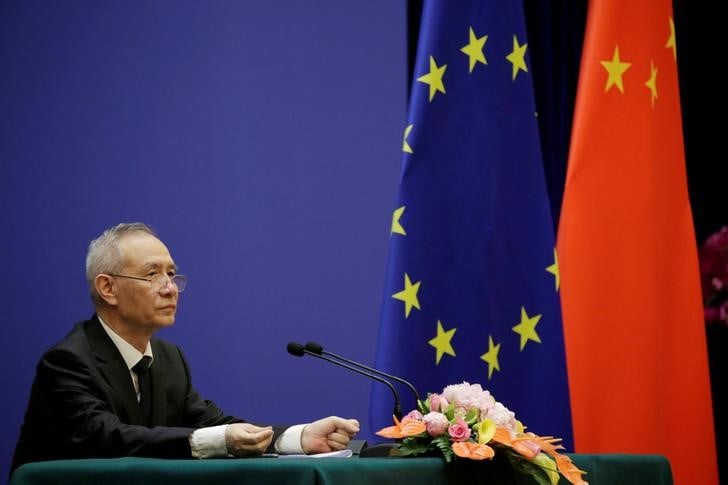 La chine presse l'ue de s'allier sur le commerce contre les usa