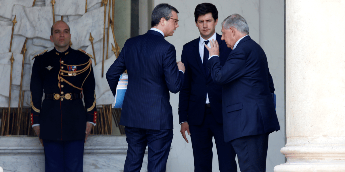 Julien Denormandie et Jacques Mézard