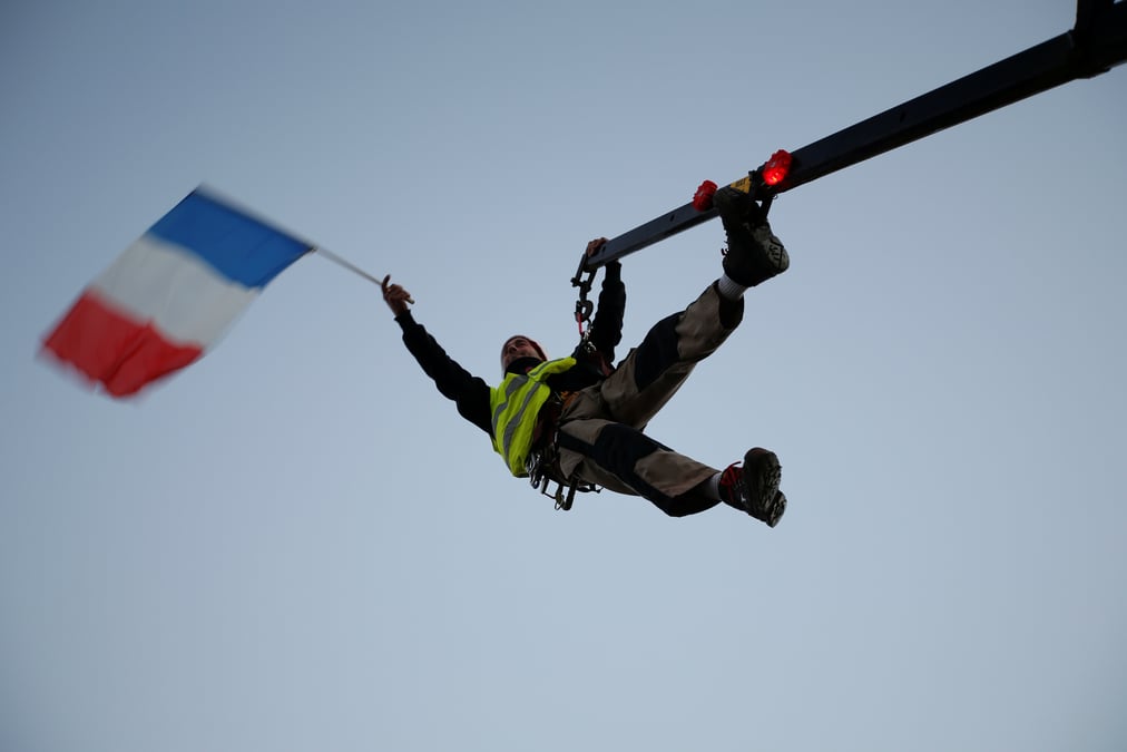 Gilets jaunes: appel a la greve des fonctions support de la police