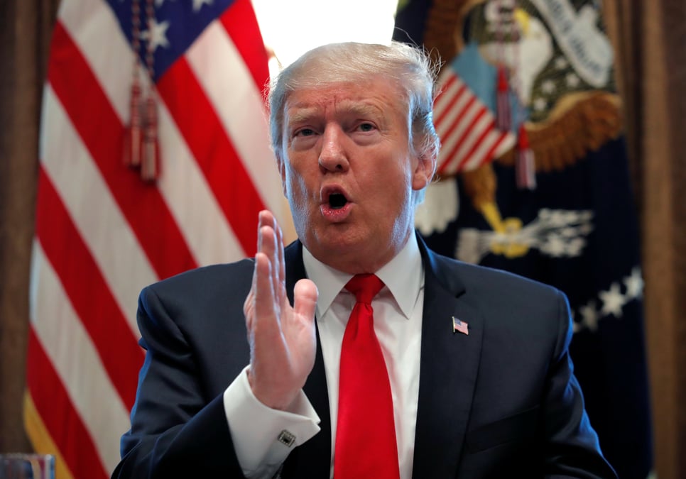 Trump: une "grande probabilite" de decreter l'etat d'urgence pour le mur